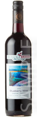 Muskoka Lakes Blueberry Wine 2016