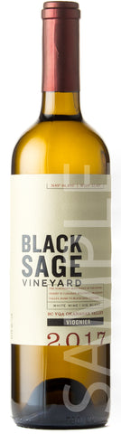 Black Sage Viognier 2017
