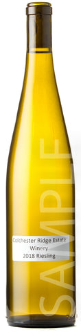Crew 2018 Riesling, Lake Erie North Shore, Ontario, Canada