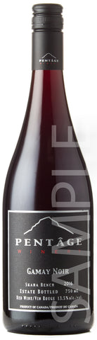 Pentage Winery 2016 Gamay Noir, Okanagan Valley, British Columbia, Canada