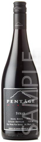 Pentage Winery 2014 Syrah, Okanagan Valley, British Columbia, Canada