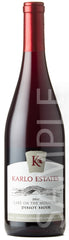 Karlo Estates 2017 Pinot Noir Lake on the Mountain, Prince Edward County, Ontario, Canada