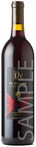 De Simone 2017 Cabernet Franc, Niagara-on-the-Lake, Niagara Peninsula, Ontario, Canada
