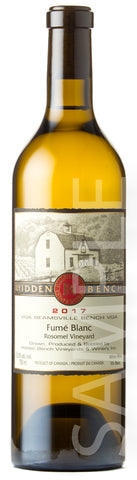 Hidden Bench Fume Blanc Rosomel Vineyard 2017