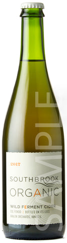 Southbrook Organic Wild Ferment Cider Avalon Orchards 2017