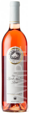 Summerhill Organic Syrah Malbec Rosé 2018