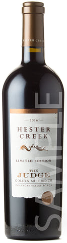 Hester Creek The Judge 2016