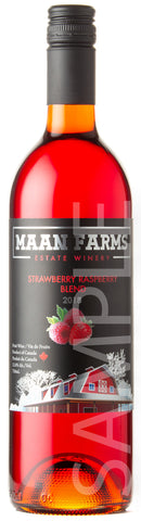 Maan Farms Estate Winery Strawberry Raspberry Blend 2018