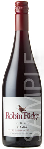 Robin Ridge Winery Gamay 2016