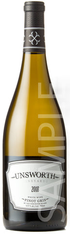Unsworth Pinot Gris 2018