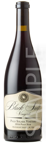 Black Swift Palo Solara Vineyard Pinot Noir 2016