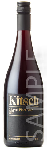 Kitsch Wines 5 Barrel Pinot Noir 2017