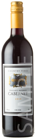 Country Vines Hogler's Reserve Cabernet 2015
