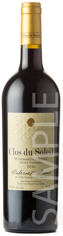 Clos du Soleil Winemaker Series Cabernet Franc Estate Vineyard 2016