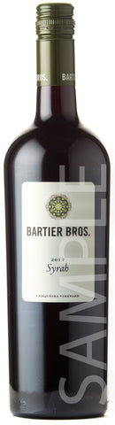 Bartier Bros. Syrah Cerqueira Vineyard 2017
