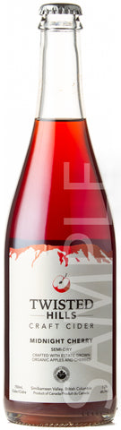 Twisted Hills Craft Cider Midnight Cherry 2018