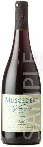 Muscedere Vineyards Syrah 2016