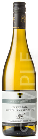 Tawse Wine Club Chardonnay 2016