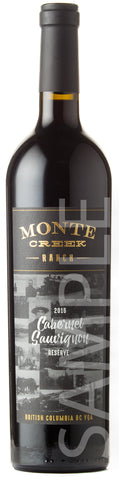 Monte Creek Ranch Cabernet Sauvignon Reserve 2016