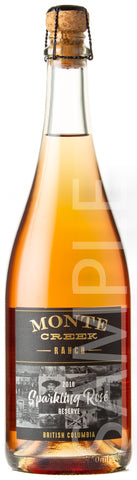Monte Creek Ranch Sparkling Rosé Reserve 2018