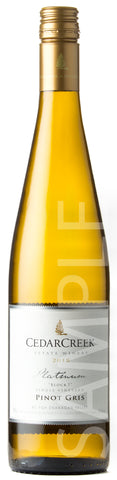 CedarCreek Platinum Pinot Gris Block 7 2018