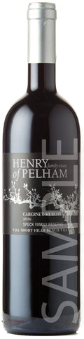 Henry of Pelham Cabernet-Merlot Speck Family Reserve 2016