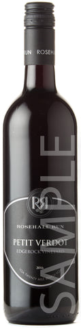 Roséhall Run Petit Verdot Edgerock Vineyard 2016