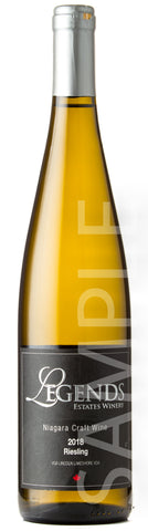Legends Estates Riesling 2018