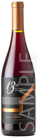 13th Street Gamay Sandstone Vineyard 2016